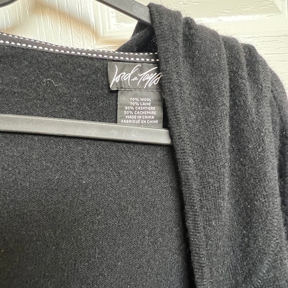 Black Cashmere/wool sweater vintage - Picture 6 of 6